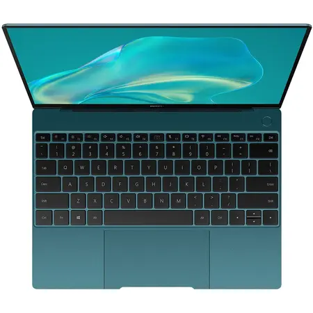 Laptop ultraportabil Huawei MateBook X cu procesor Intel® Core™ i5-10210U pana la 4.20 GHz, 13", 3K, 3:2, 16GB, 512GB SSD, Intel® UHD Graphics, Windows 10 Home, Green
