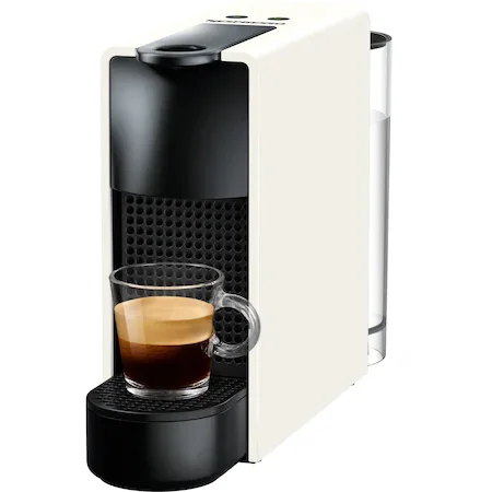 Espressor Nespresso C30-EU-WH-NE1 Essenza Mini, 19 bari, 1260W, 0.6l, Alb + 14 capsule cadou