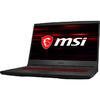 Laptop MSI Gaming 15.6'' GF65 Thin 10SDR, FHD 144Hz, Intel Core i7-10750H, 8GB DDR4, 512GB SSD, GeForce GTX 1660 Ti 6GB, No OS, Dark Grey