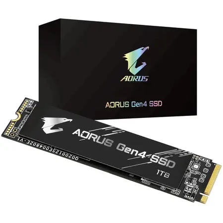 SSD AORUS M2 SSD 1TB Interface PCI-Express 4.0x4, NVMe
