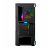 Njoy Carcasa PC Kona, RGB, fara sursa, ATX, Middle Tower, Black
