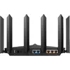 TP-LINK Rouer Wireless Archer AX90, Gigabit, Tri-Band, Wi-Fi 6, 6600 Mbps, 8 Antene Exterene (Negru)