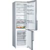 Combina frigorifica Bosch KGN397LEP, 368 l, Clasa E, NoFrost, VitaFresh, H 203 cm, Inox Loook