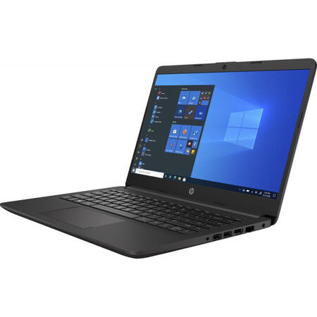 Laptop HP 14'' 240 G8, HD, Intel Core i3-1005G1, 8GB DDR4, 256GB SSD, GMA UHD, Free DOS, Dark Ash Silver