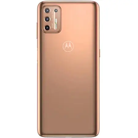 Telefon mobil Motorola Moto G9 Plus, Dual SIM, 128GB, 6GB RAM, 4G, Blush Gold