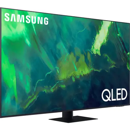 Televizor QLED Samsung 55Q70A, 138 cm, Smart TV 4K Ultra HD, Clasa F