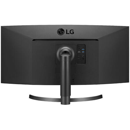 Monitor LED LG 34WN80C-B Curbat 34 inch 5 ms Negru HDR 60 Hz
