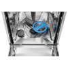 Masina de spalat vase independenta Electrolux ESG62300SX, 9 seturi, AirDry, Display, 8 programe, Clasa D, Inverter, 45 cm, Inox anti-amprenta