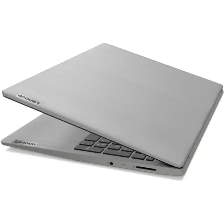 Laptop Lenovo IdeaPad 3 15IIL05 cu procesor Intel Core i3-1005G1 pana la 3.40 GHz, 15.6", Full HD, 4GB, 256GB SSD, Intel UHD Graphics, Free DOS, Platinum Grey