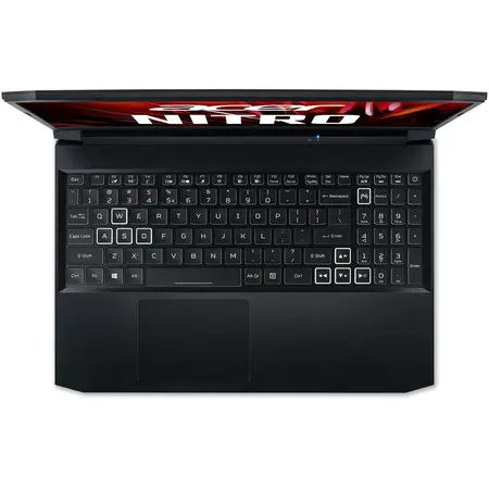 Laptop Gaming Acer Nitro 5 AN515 cu procesor AMD Ryzen 5 5600H, 15.6", Full HD, 144Hz, 8GB, 512GB SSD, NVIDIA® GeForce RTX™ 3060 6GB, No OS, Shale Black
