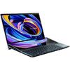 Laptop ultraportabil ASUS ZenBook Pro Duo 15 OLED UX582LR cu procesor Intel® Core™ i7-10870H pana la 5.00 GHz, 15.6", 4K, UHD, 16GB, 1TB SSD, NVIDIA® GeForce® RTX 3070 8GB, Windows 10 Pro, Celestial Blue