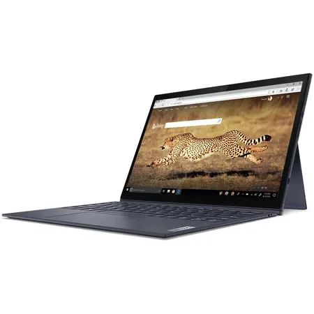 Laptop 2 in 1 Yoga Duet 7 13ITL6 cu procesor Intel Core i7-1165G7 pana la 4.70 GHz, 13", WQHD, Touch, 16GB, 1TB SSD, Intel Iris Xe Graphics, Windows 10 Home, Slate Grey