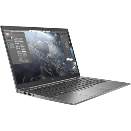 Laptop ultraportabil HP ZBook Firefly 14 G7 cu procesor Intel Core i7 10510U, 14", Full HD, 16GB, 1TB SSD, Nvidia Quadro P520 4GB, Windows 10 Pro, Grey