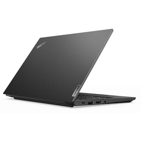 Laptop ultraportabil Lenovo Thinkpad E14 cu procesor Intel® Core™ i5-1135G7 pana la 4.20 GHz, 14", Full HD, 16GB, 512GB SSD, Intel UHD Graphics, Free DOS, Black