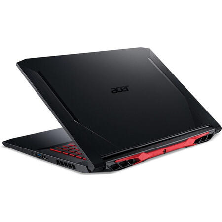 Laptop Gaming Acer Nitro 5 AN517-41 cu procesor AMD Ryzen 5 5600H, 17.3", Full HD, 16GB, 512GB SSD, NVIDIA® GeForce® RTXTM 3060 6GB, Windows 10 Home, Black