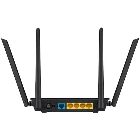 Router Wireless RT-AC51, Dual Band, 750 Mbps, 4 Antene externe (Negru)