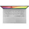 Laptop ASUS 17.3'' VivoBook 17 X712EA, HD+, Intel Core i3-1115G4, 8GB DDR4, 512GB SSD, GMA UHD, No OS, Transparent Silver