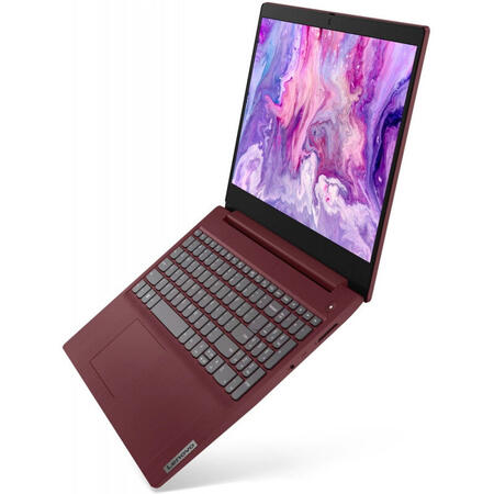 Laptop Lenovo 15.6'' IdeaPad 3 15ADA05, FHD,  AMD Ryzen 5 3500U, 8GB DDR4, 512GB SSD, Radeon, Free DOS, Cherry Red