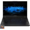 Laptop Lenovo Gaming 15.6'' Legion 5 15ARH05H, FHD IPS 120Hz, AMD Ryzen 7 4800H, 16GB DDR4, 512GB SSD, GeForce RTX 2060 6GB, Free DOS, Phantom Black