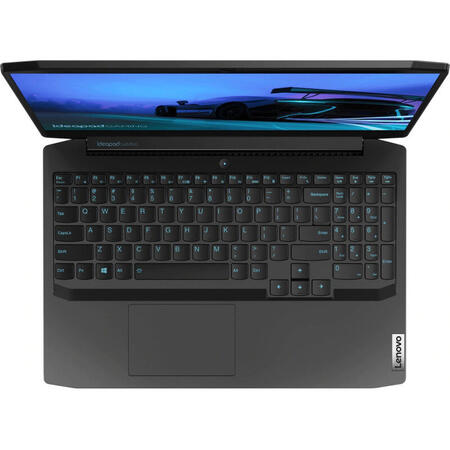 Laptop Lenovo Gaming 15.6'' IdeaPad 3 15ARH05, FHD IPS 120Hz, AMD Ryzen 7 4800H, 16GB DDR4, 512GB SSD, GeForce GTX 1650 4GB, Free DOS, Onyx Black