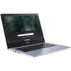 Laptop ultraportabil Acer Chromebook CB314 cu procesor Intel Celeron N4020, 14", HD, 4GB, eMMC 64GB, Intel UHD Graphics, Chrome OS, Silver