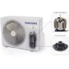 Aparat de aer conditionat Samsung WindFree Pure 1.0 Wi-Fi 9000 BTU, Clasa A++, AI Auto Comfort, Fast cooling, Compresor Inverter, AR09AXKAAWKNEU, Alb