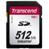 Card memorie Transcend Industrial SD 512MB 17/13MBs