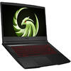 Laptop MSI Gaming Bravo 15, 15.6''  FHD, AMD Ryzen 5 4600H, 8GB, 256GB SSD, Radeon RX 5300M 3GB, No OS, Black