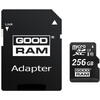 Card de memorie microSDXC Goodram 256GB,UHS I,cls 10 + adaptor