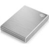 SSD Extern Seagate One Touch, 500GB, USB 3.2 Gen 2 Type-C, Argintiu