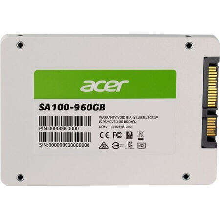 SSD SA100 960GB, 2.5 inch, SATA III