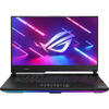 Laptop ASUS Gaming 15.6'' ROG Strix SCAR 15 G533QS, FHD 300Hz,  AMD Ryzen 9 5900HX, 32GB DDR4, 2x 1TB SSD, GeForce RTX 3080 16GB, Win 10 Home, Black