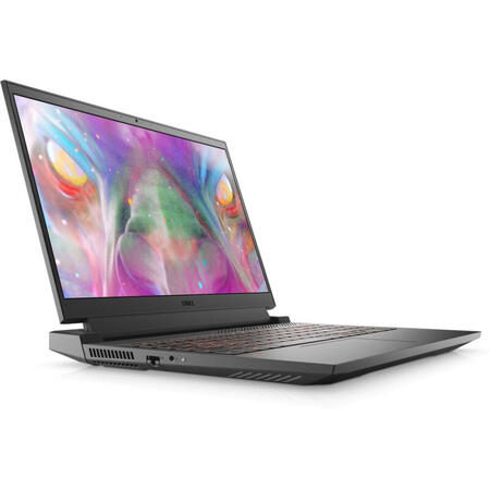 Laptop DELL Gaming 15.6'' G15 5510, FHD 120Hz, Intel Core i7-10870H, 16GB DDR4, 512GB SSD, GeForce RTX 3060 6GB, Linux, Dark Shadow Grey