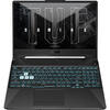 Laptop ASUS Gaming 15.6'' TUF F15 FX506HE, FHD 144Hz, Core i7-11800H, 16GB DDR4, 1TB SSD, GeForce RTX 3050 Ti 4GB, No OS, Graphite Black