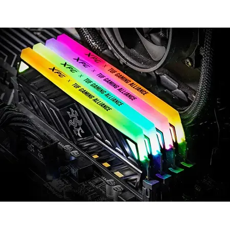 Memorie desktop XPG Spectrix D41 RGB, 16GB (2x8GB) DDR4, 3200MHz, CL16