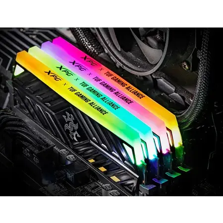 Memorie desktop XPG Spectrix D41 RGB, 8GB DDR4, 3200MHz