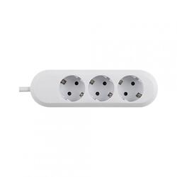 BACHMANN Prelungitor SMART 3 x CEE7, fara intrerupator, lungime cablu 5m