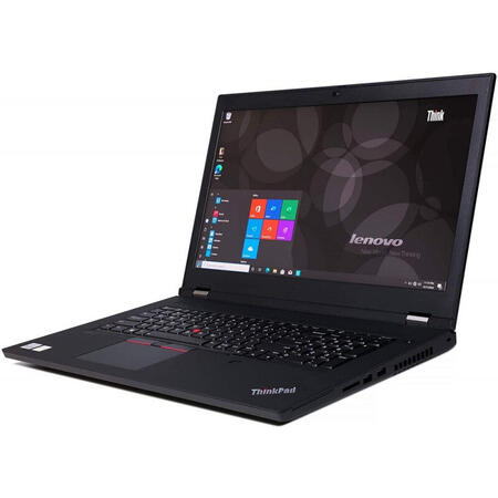 Laptop Lenovo 17.3'' ThinkPad P17 Gen 1, FHD IPS, Intel Core i7-10750H , 16GB DDR4, 512GB SSD, Quadro T2000 4GB, Win 10 Pro, Black