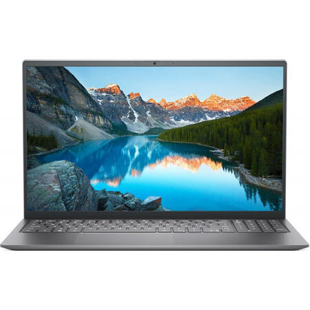 Laptop DELL 15.6'' Inspiron 5510 (seria 5000), FHD, Intel Core i7-11370H, 8GB DDR4, 512GB SSD, Intel Iris Xe, Linux, Platinum Silver