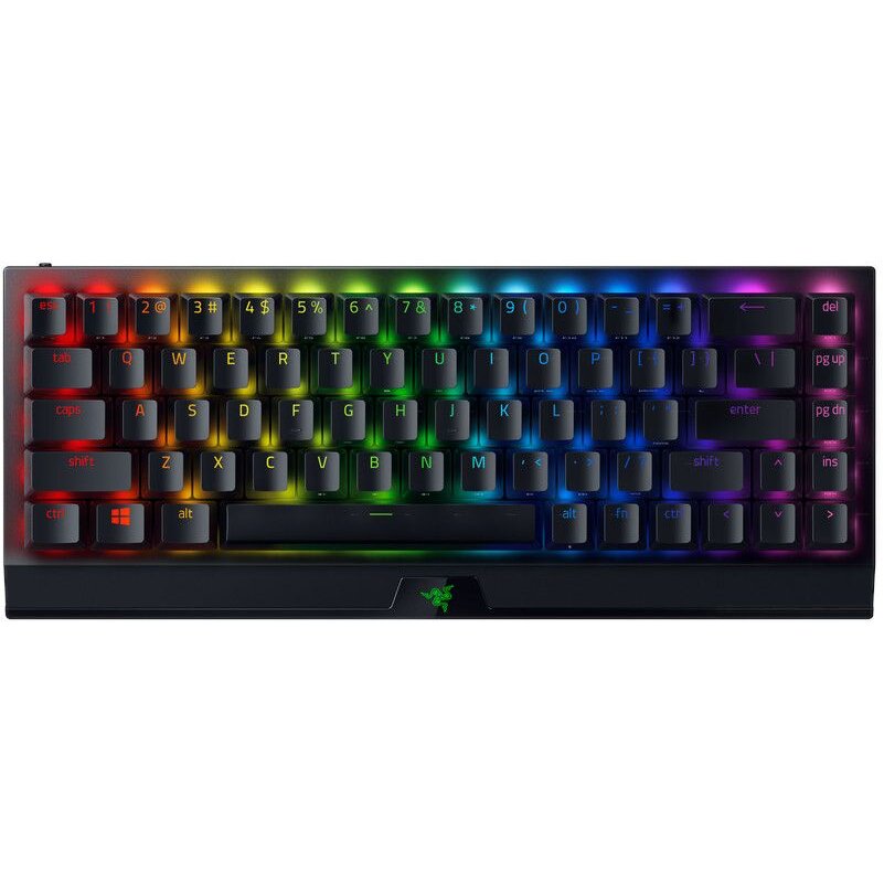 Tastatura gaming mecanica Razer BlackWidow V3 Mini, wireless HyperSpeed, format 65%, iluminare Chroma RGB, switch Razer Yellow, Negru