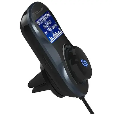 Modulator FM Tellur FMT-B4, bluetooth, microSD, USB QuickCharge 3.0, Negru