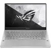 ASUS Laptop Gaming ROG Zephyrus G14 GA401QM cu procesor AMD Ryzen™ 9 5900HS, 14", Full HD, 144Hz, 16GB, 512GB SSD, NVIDIA® GeForce RTX™ 3060, 6GB, No OS, Moonlight White