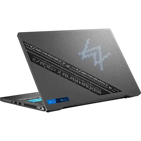 Laptop Gaming ASUS ROG Zephyrus G14 GA401QEC cu procesor AMD Ryzen™ 9 5900HS, 14", WQHD, 120Hz, 16GB, 1TB SSD, NVIDIA® GeForce RTX™ 3050 Ti, Windows 10 Home, Grey