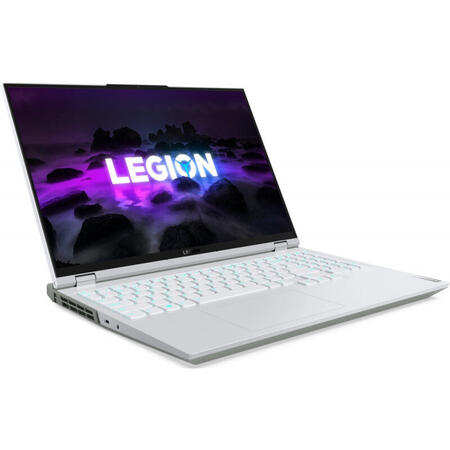 Laptop Gaming Lenovo Legion 5 Pro 16ACH6 cu procesor AMD Ryzen 5 5600H, 16", WQXGA, 165Hz, 16GB, 512GB SSD, NVIDIA GeForce RTX 3050 Ti 4GB, No OS, Stingray