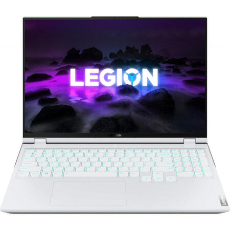 Laptop Gaming Lenovo Legion 5 Pro 16ACH6 cu procesor AMD Ryzen 5 5600H, 16", WQXGA, 165Hz, 16GB, 512GB SSD, NVIDIA GeForce RTX 3050 Ti 4GB, No OS, Stingray