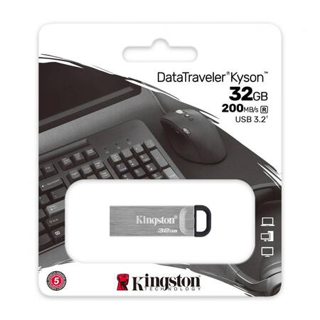 USB Flash Drive Kingston, DataTraveler Kyson, 32GB, USB 3.2