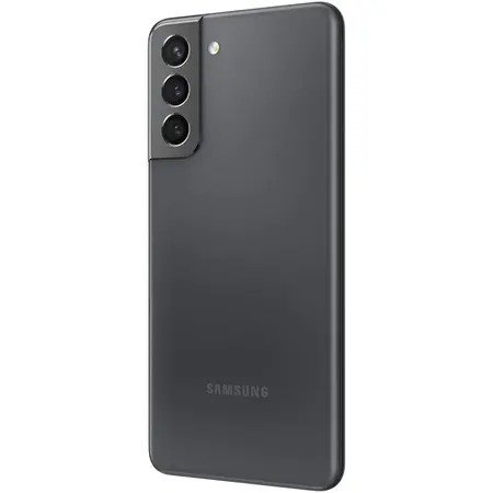 Telefon mobil Samsung Galaxy S21, Dual SIM, 256GB, 8GB RAM, 5G, Phantom Grey