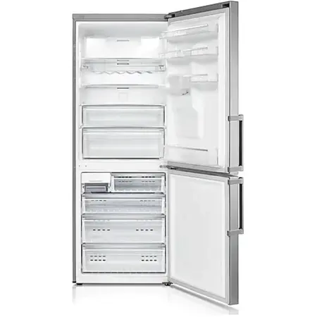 Combina frigorifica Samsung RL436EFBASL/EO, 458l, No Frost, All Around Cooling, Digital Inverter, Clasa E, H 185 cm, Inox
