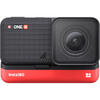 Camera video actiune Insta360 ONE R 4K Edition Black-Red
