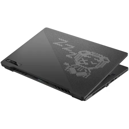 Laptop Gaming ASUS ROG Zephyrus G14 GA401QM cu procesor AMD Ryzen™ 9 5900HS, 14", WQHD, 120Hz, 16GB, 1TB SSD, NVIDIA® GeForce RTX™ 3060 6GB, Windows 10 Home, Eclipse Gray AniMe Matrix